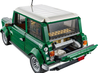 LEGO set 10242 – Mini cooper Mk VII uit de Lego Creator Expert collectie, te huur in West- en Oost-Vlaanderen bij Brickset for You