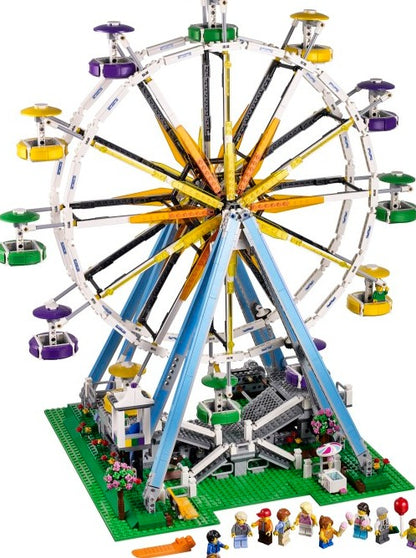 LEGO set 10247 – Reuzenrad uit de Lego Creator Expert collectie, te huur in West- en Oost-Vlaanderen bij Brickset for You
