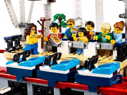 LEGO set 10261 – Achtbaan uit de Lego Creator Expert collectie, te huur in West- en Oost-Vlaanderen bij Brickset for You