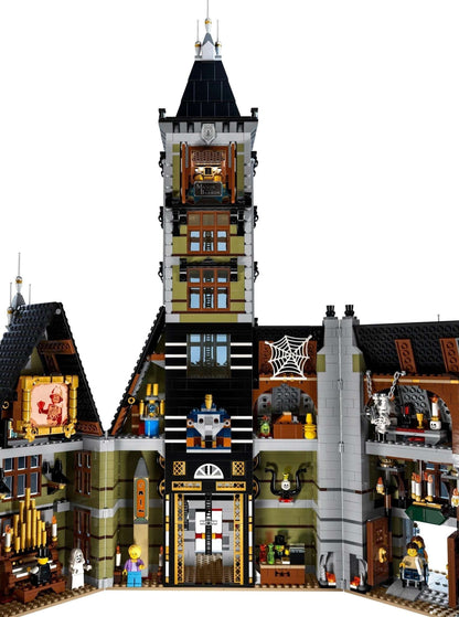 LEGO set 10273 – Spookhuis uit de Lego Creator Expert collectie, te huur in West- en Oost-Vlaanderen bij Brickset for You