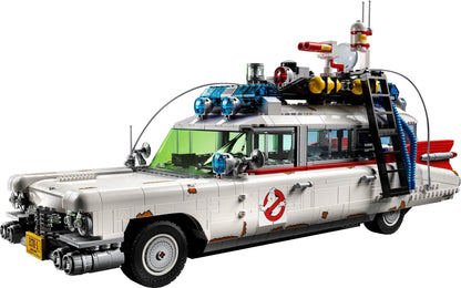 LEGO set 10274 – Ghostbusters™ ECTO-1 uit de Lego Creator Expert collectie, te huur in West- en Oost-Vlaanderen bij Brickset for You