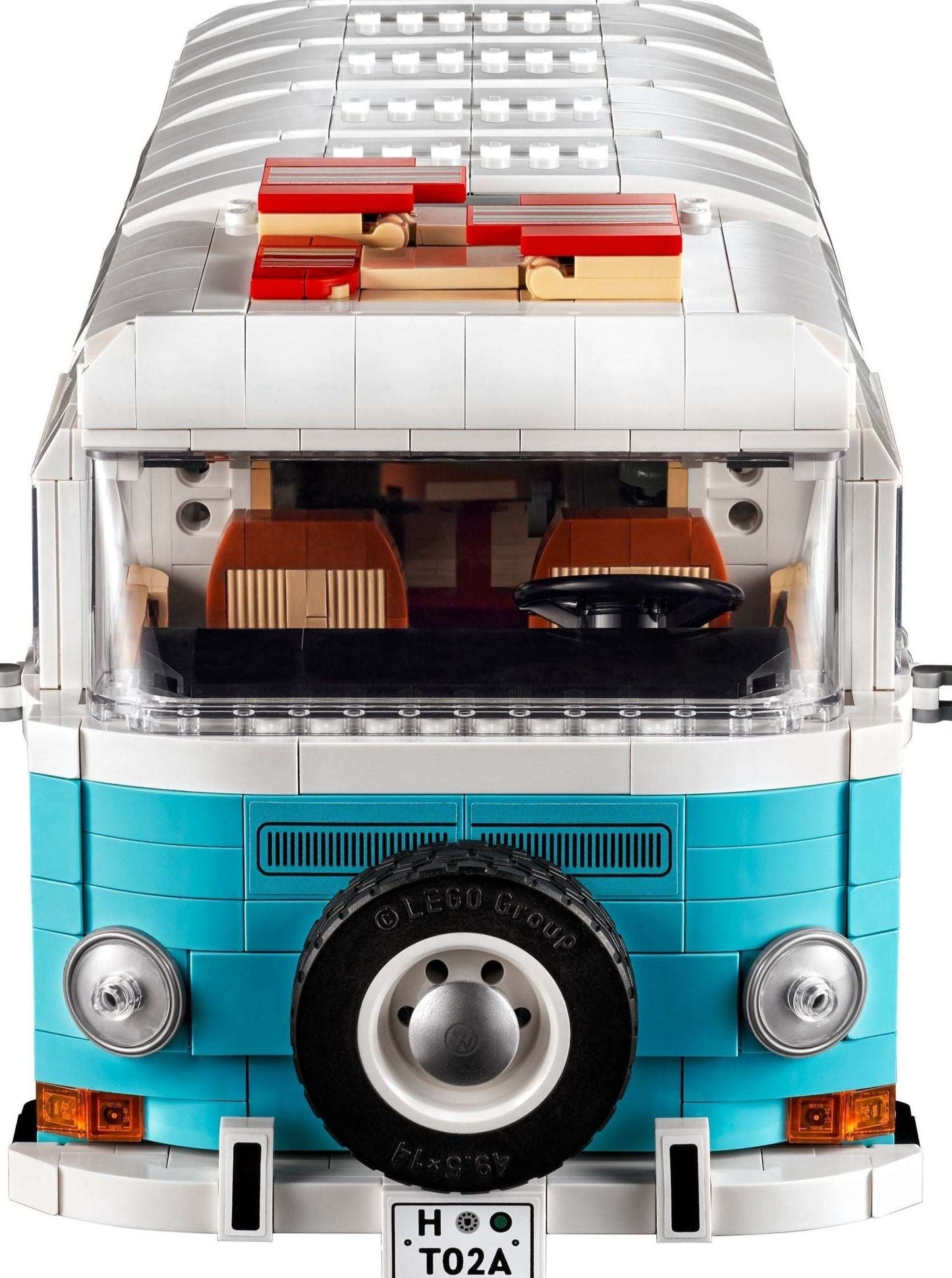 10279: Volkswagen T2 campingbus - Brickset for You Huur Lego Kortrijk (West-Vlaanderen)
