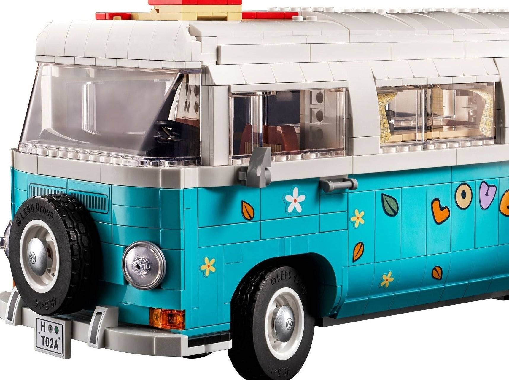 10279: Volkswagen T2 campingbus - Brickset for You Huur Lego Kortrijk (West-Vlaanderen)