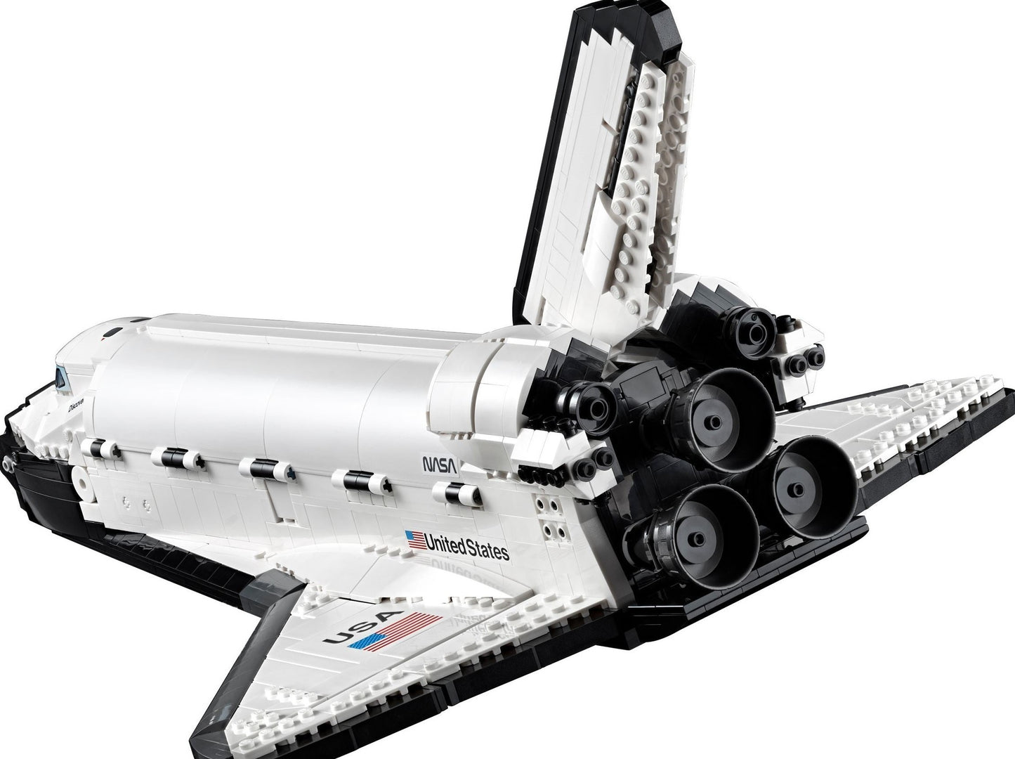 10283 : NASA Space Shuttle Discovery - Brickset for You Huur Lego Kortrijk (West-Vlaanderen)