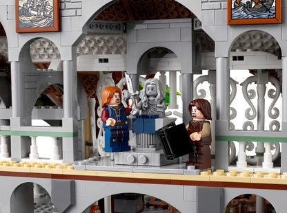 LEGO set 10316 – The Lord of the Rings : Rivendell uit de Lego Lords of the rings collectie, te huur in West- en Oost-Vlaanderen bij Brickset for You