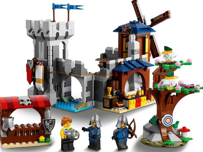 LEGO set 31120 – Middeleeuws kasteel uit de Brickset for Kids collectie, te huur in West- en Oost-Vlaanderen bij Brickset for You