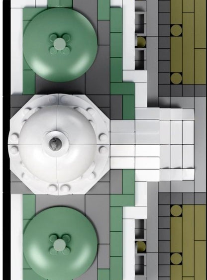 LEGO set 21030 – United States Capitol Building uit de Lego Architecture collectie, te huur in West- en Oost-Vlaanderen bij Brickset for You