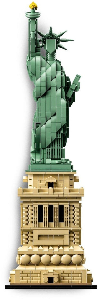 LEGO set 21042 – Het vrijheidsbeeld uit de Lego Architecture collectie, te huur in West- en Oost-Vlaanderen bij Brickset for You