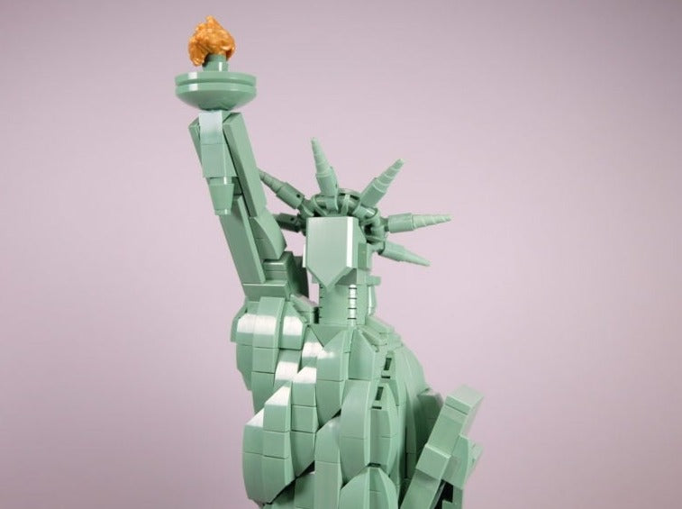 21042 : Het vrijheidsbeeld - Brickset for You. Huur Lego In Kortrijk (West-Vlaanderen)