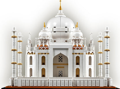 LEGO set 21056 – Taj Mahal klein uit de Lego Architecture collectie, te huur in West- en Oost-Vlaanderen bij Brickset for You