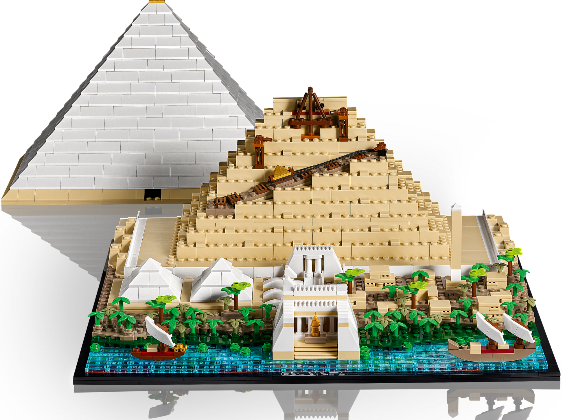 21058 : Grote Piramide van Gizeh - Brickset for You. Huur Lego In Kortrijk (West-Vlaanderen)