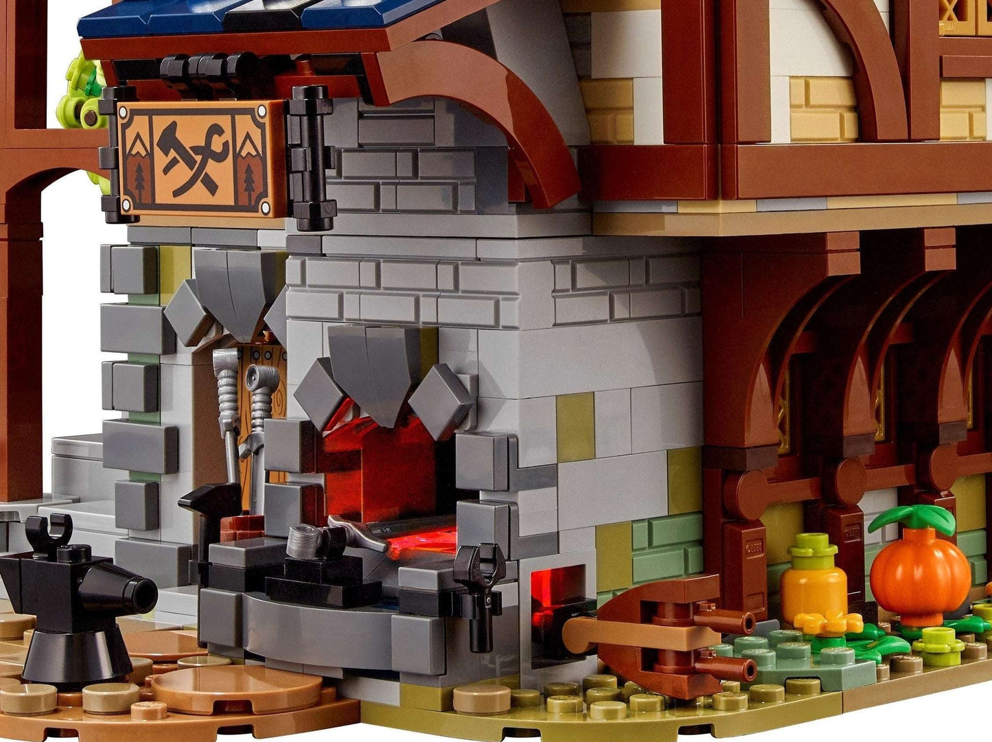 21325 : Middeleeuwse smid - Brickset for You. Huur Lego In Kortrijk (West-Vlaanderen)