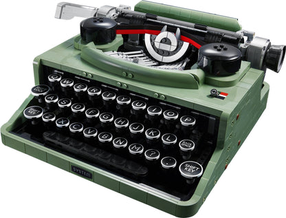 LEGO set 21327 – Typemachine uit de Lego Ideas collectie, te huur in West- en Oost-Vlaanderen bij Brickset for You