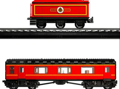 LEGO set 76405 – Zweinstein Express™ - Verzameleditie uit de Lego Harry Potter collectie, te huur in West- en Oost-Vlaanderen bij Brickset for You
