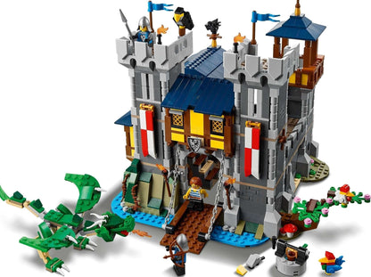 LEGO set 31120 – Middeleeuws kasteel uit de Brickset for Kids collectie, te huur in West- en Oost-Vlaanderen bij Brickset for You