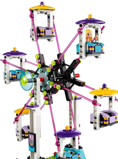 LEGO set 41130 – Pretpark achtbaan uit de Brickset for Kids collectie, te huur in West- en Oost-Vlaanderen bij Brickset for You