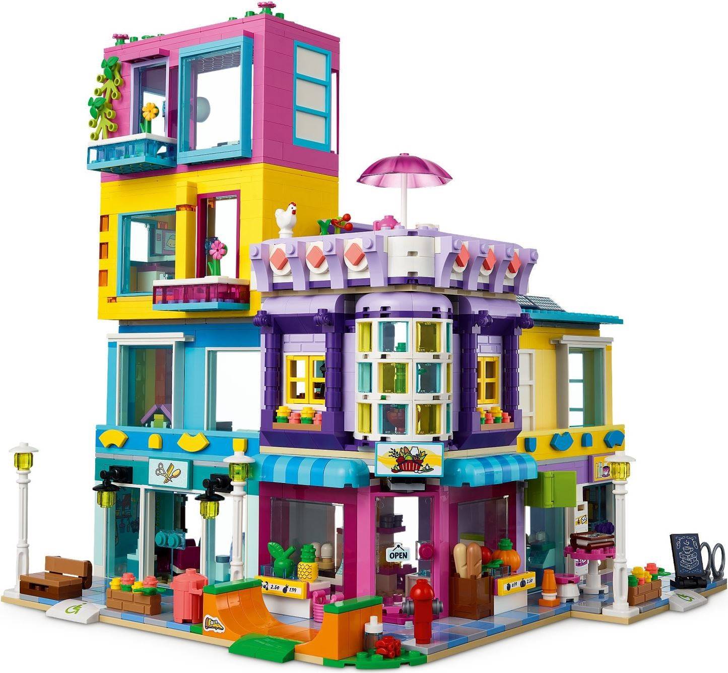 41704 : Hoofdstraatgebouw - Brickset for You Huur Lego Kortrijk (West-Vlaanderen)