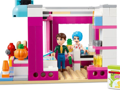 LEGO set 41704 – Hoofdstraatgebouw uit de Brickset for Kids collectie, te huur in West- en Oost-Vlaanderen bij Brickset for You