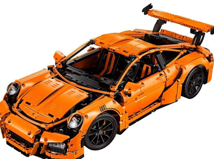 LEGO set 42056 – Porsche 911 GT3 RS uit de Lego Technic collectie, te huur in West- en Oost-Vlaanderen bij Brickset for You