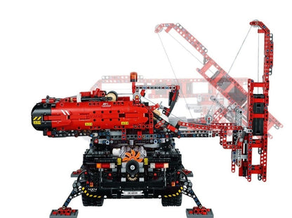 LEGO set 42082 – Kraan voor alle terreinen uit de Lego Technic collectie, te huur in West- en Oost-Vlaanderen bij Brickset for You