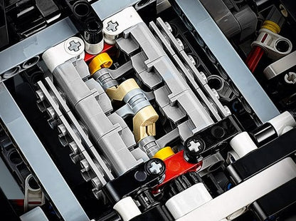 LEGO set 42096 – Porsche 911 RSR uit de Lego Technic collectie, te huur in West- en Oost-Vlaanderen bij Brickset for You