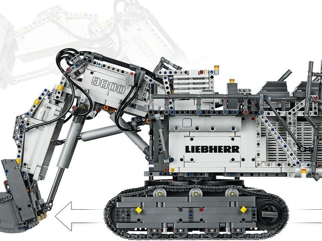 42100 : Liebherr R 9800 Graafmachine - Brickset for You. Huur Lego In Kortrijk (West-Vlaanderen)