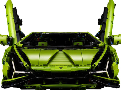 LEGO set 42115 – Lamborghini Sián FKP 37 uit de Lego Technic collectie, te huur in West- en Oost-Vlaanderen bij Brickset for You
