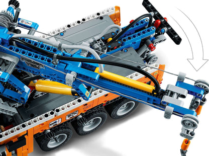LEGO set 42128 – Robuuste sleepwagen uit de Lego Technic collectie, te huur in West- en Oost-Vlaanderen bij Brickset for You