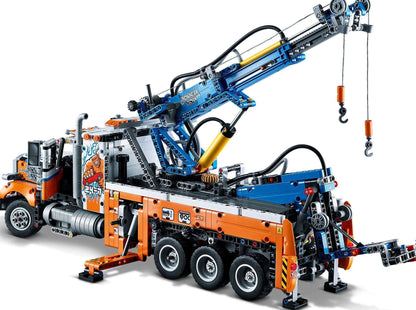 LEGO set 42128 – Robuuste sleepwagen uit de Lego Technic collectie, te huur in West- en Oost-Vlaanderen bij Brickset for You