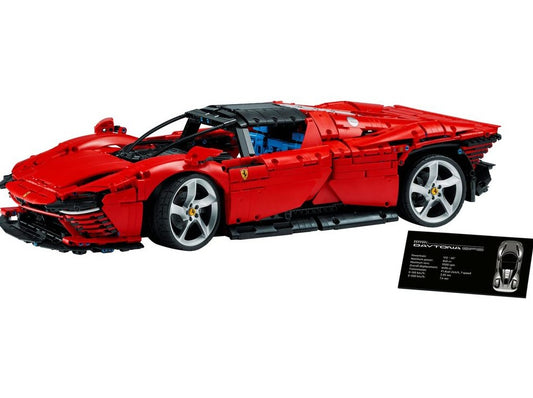 42143 : Ferrari Daytona SP3 - Brickset for You Huur Lego Kortrijk (West-Vlaanderen)
