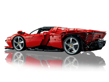 LEGO set 42143 – Ferrari Daytona SP3 uit de Lego Technic collectie, te huur in West- en Oost-Vlaanderen bij Brickset for You