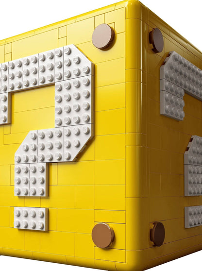 LEGO set 71395 – Super Mario 64™-vraagtekenblok uit de Lego Super Mario collectie, te huur in West- en Oost-Vlaanderen bij Brickset for You