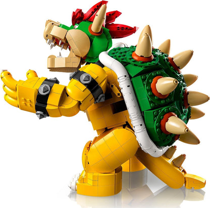 LEGO set 71411 – De machtige Bowser™ uit de Lego Super Mario collectie, te huur in West- en Oost-Vlaanderen bij Brickset for You