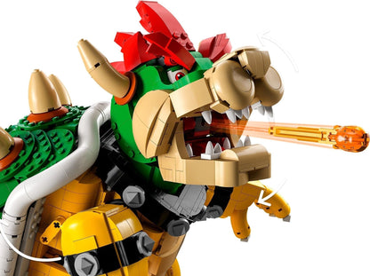 LEGO set 71411 – De machtige Bowser™ uit de Lego Super Mario collectie, te huur in West- en Oost-Vlaanderen bij Brickset for You
