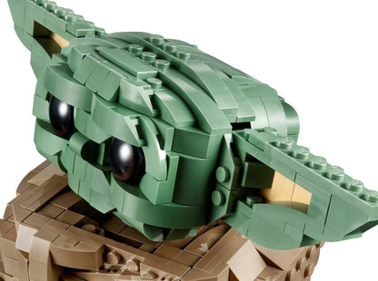 LEGO set 75318 – Yoda Het Kind uit de Lego Star wars collectie, te huur in West- en Oost-Vlaanderen bij Brickset for You