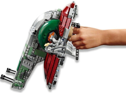 LEGO set 75243 – Slave I™ – uitgave ter ere van het 20-jarig bestaan uit de Lego Star wars collectie, te huur in West- en Oost-Vlaanderen bij Brickset for You