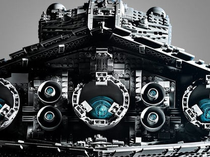 LEGO set 75252 – Imperial Star Destroyer uit de Lego Star wars collectie, te huur in West- en Oost-Vlaanderen bij Brickset for You