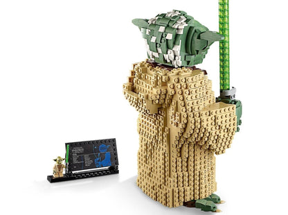 LEGO set 75255 – Yoda De volwassene uit de Lego Star wars collectie, te huur in West- en Oost-Vlaanderen bij Brickset for You