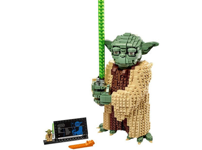 LEGO set 75255 – Yoda De volwassene uit de Lego Star wars collectie, te huur in West- en Oost-Vlaanderen bij Brickset for You