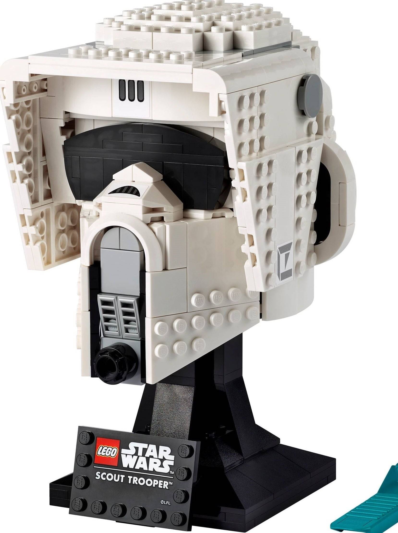 75305 : Scout Trooper™ helm - Brickset for You Huur Lego Kortrijk (West-Vlaanderen)