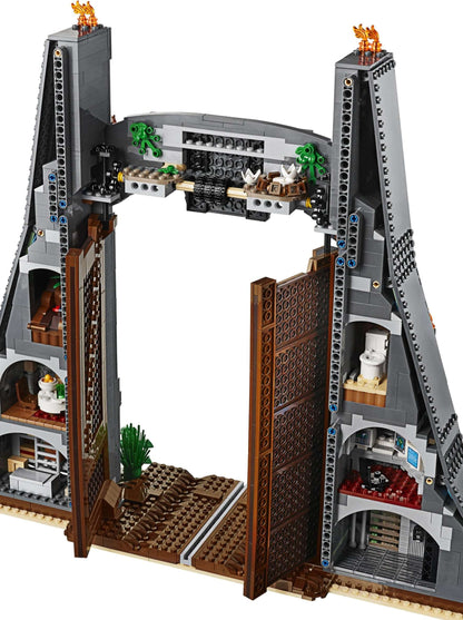 LEGO set 75936 – Jurassic Park: T. rex chaos uit de Lego Jurassic World collectie, te huur in West- en Oost-Vlaanderen bij Brickset for You
