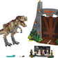 LEGO set 75936 – Jurassic Park: T. rex chaos uit de Lego Jurassic World collectie, te huur in West- en Oost-Vlaanderen bij Brickset for You