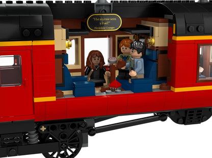 LEGO set 76405 – Zweinstein Express™ - Verzameleditie uit de Lego Harry Potter collectie, te huur in West- en Oost-Vlaanderen bij Brickset for You