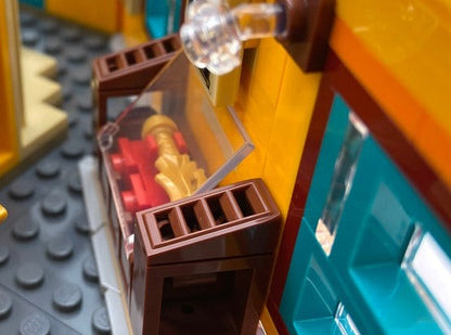 LEGO set 71741 – Ninjago stadstuinen uit de Lego Ninjago collectie, te huur in West- en Oost-Vlaanderen bij Brickset for You