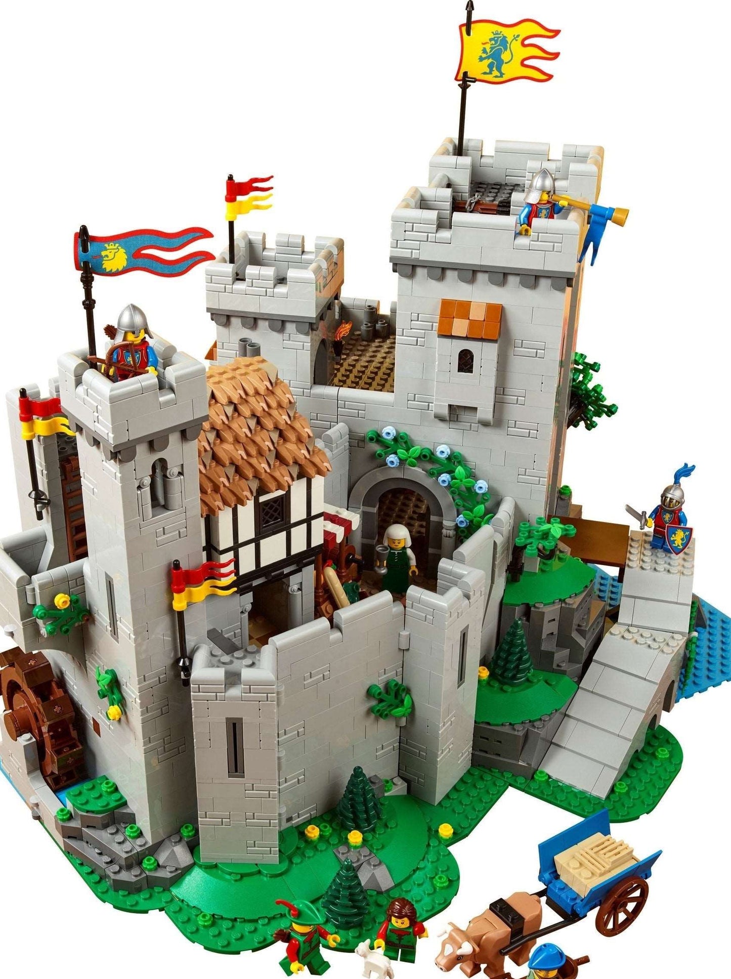 10305 : Leeuwenridders kasteel - Brickset for You. Huur Lego In Kortrijk (West-Vlaanderen)